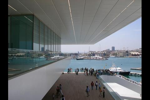 David Chipperfield’s America’s Cup building 